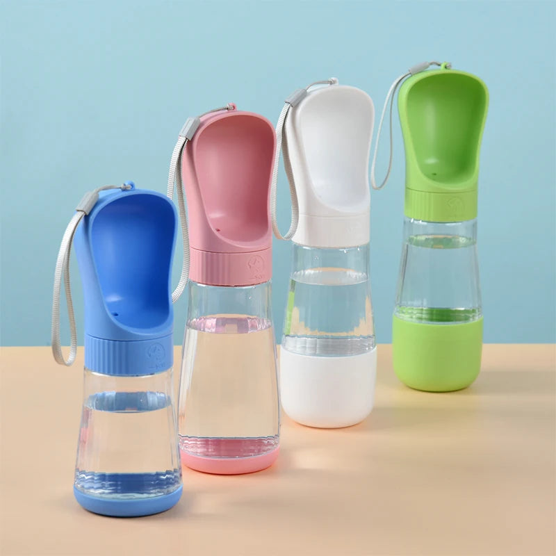 2 In 1 Dog Water Bottle With Food Container Outdoor Portable Pet Drinking Bowls For Small Big Dogs Cat Golden Retriever Supplies